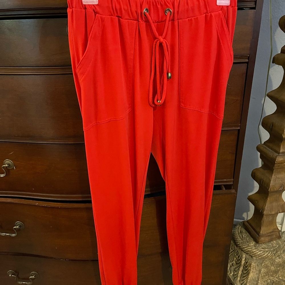 New York & Company XS red pants trousers